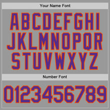 Загрузить изображение в средство просмотра галереи, Custom Gray Purple-Orange Performance T-Shirt
