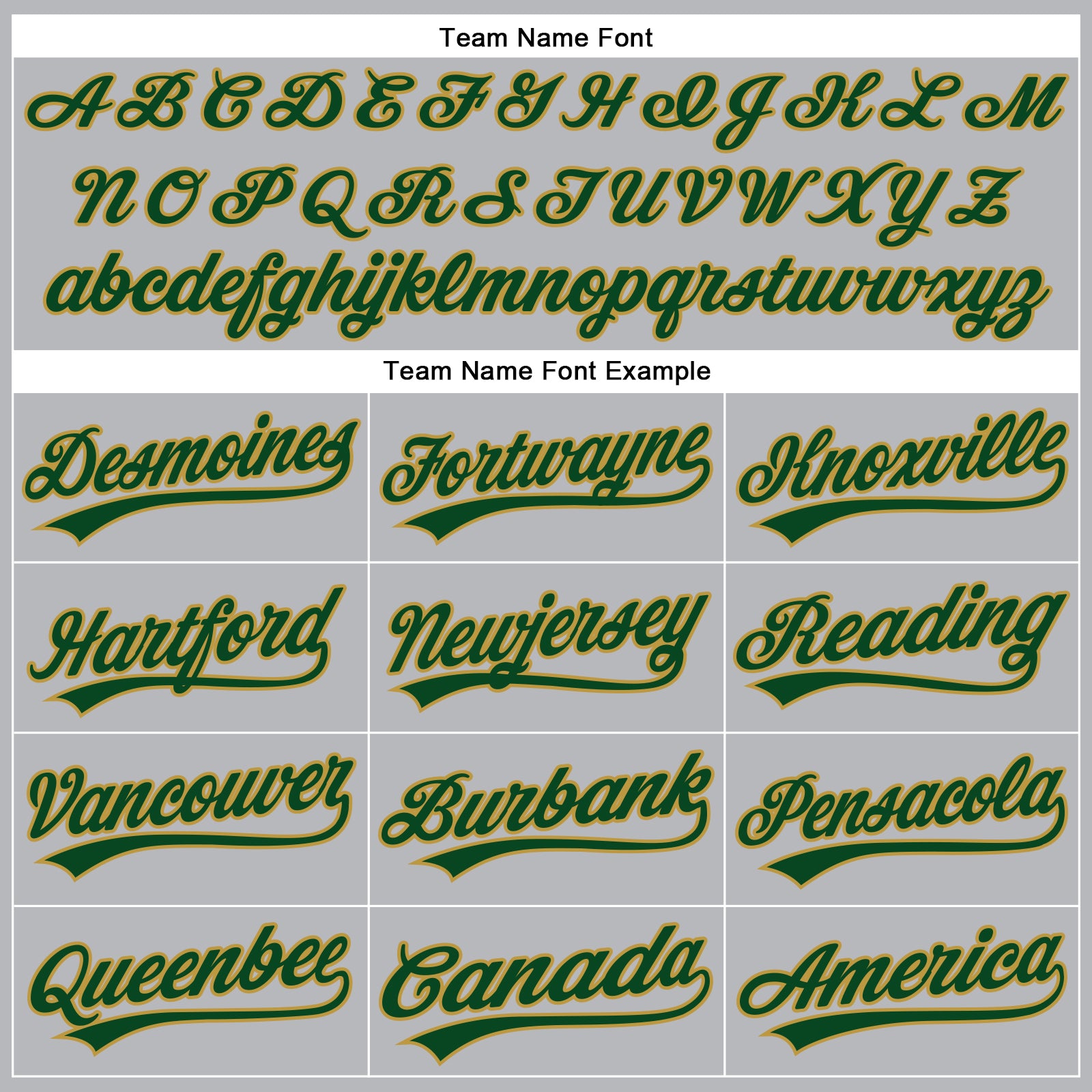 Cheap Custom Gray Green Pinstripe Green-Gold Authentic Baseball