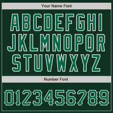 Load image into Gallery viewer, Custom Green Kelly Green-White Authentic Baseball Jersey
