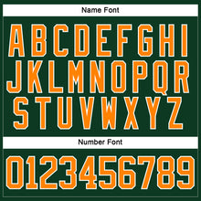 Load image into Gallery viewer, Custom Green Bay Orange-White Hockey Lace Neck Jersey
