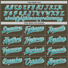 Загрузить изображение в средство просмотра галереи, Custom Olive Teal-White Bomber Full-Snap Varsity Letterman Salute To Service Jacket
