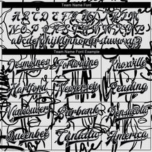 Laden Sie das Bild in den Galerie-Viewer, Custom Graffiti Pattern Black-Gray Grunge Art With Female Faces Lips 3D Bomber Full-Snap Varsity Letterman Jacket
