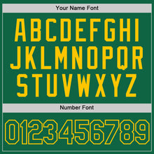 Загрузить изображение в средство просмотра галереи, Custom Kelly Green Kelly Green-Gold Performance T-Shirt
