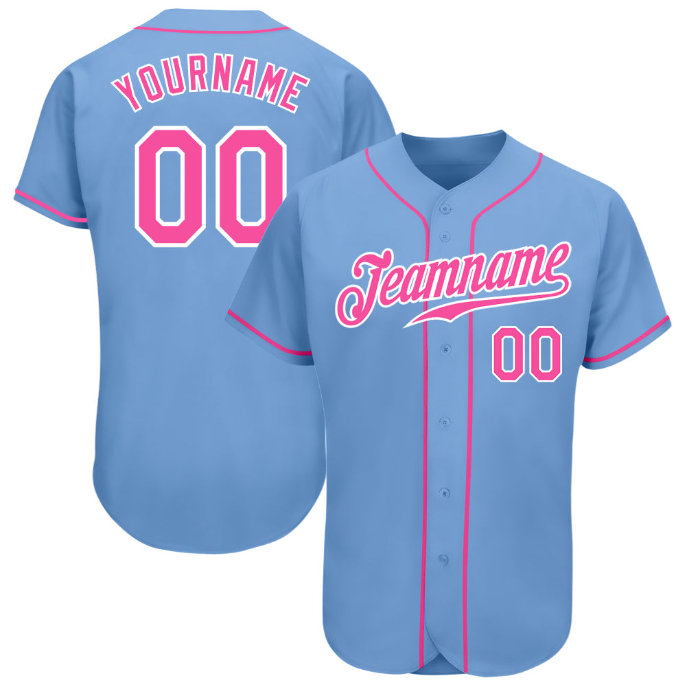 powder blue baseball jersey