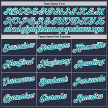 Charger l&#39;image dans la galerie, Custom Navy Teal-White Performance T-Shirt

