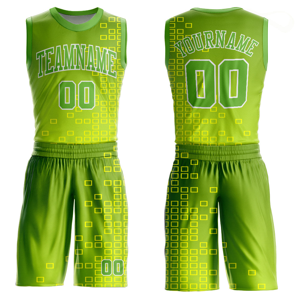 Custom Team Green & Gold Basketball Jersey – Tonton Online Store