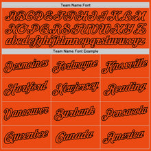 Загрузить изображение в средство просмотра галереи, Custom Orange Orange-Black Performance T-Shirt
