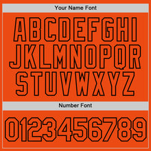 Загрузить изображение в средство просмотра галереи, Custom Orange Orange-Black Performance T-Shirt
