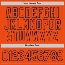 Загрузить изображение в средство просмотра галереи, Custom Orange Orange-Navy Performance T-Shirt
