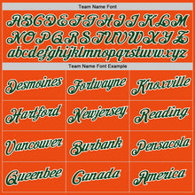 Загрузить изображение в средство просмотра галереи, Custom Orange Green-White Performance T-Shirt
