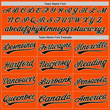 Charger l&#39;image dans la galerie, Custom Orange Black-City Cream Authentic Baseball Jersey
