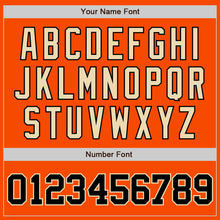 Charger l&#39;image dans la galerie, Custom Orange Black-City Cream Authentic Baseball Jersey
