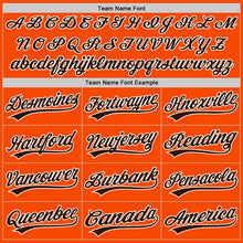Load image into Gallery viewer, Custom Orange Brown-White Authentic Baseball Jersey
