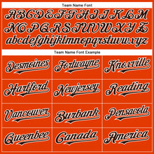 Load image into Gallery viewer, Custom Orange Brown-White Authentic Baseball Jersey
