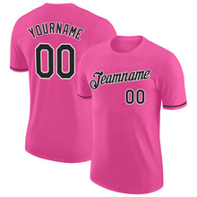 Charger l&#39;image dans la galerie, Custom Pink Black-White Performance T-Shirt
