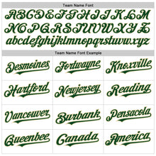 Load image into Gallery viewer, Custom White Green-City Cream Authentic Raglan Sleeves Baseball Jersey

