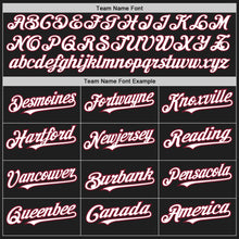 Load image into Gallery viewer, Custom Black White-Crimson Authentic Raglan Sleeves Baseball Jersey
