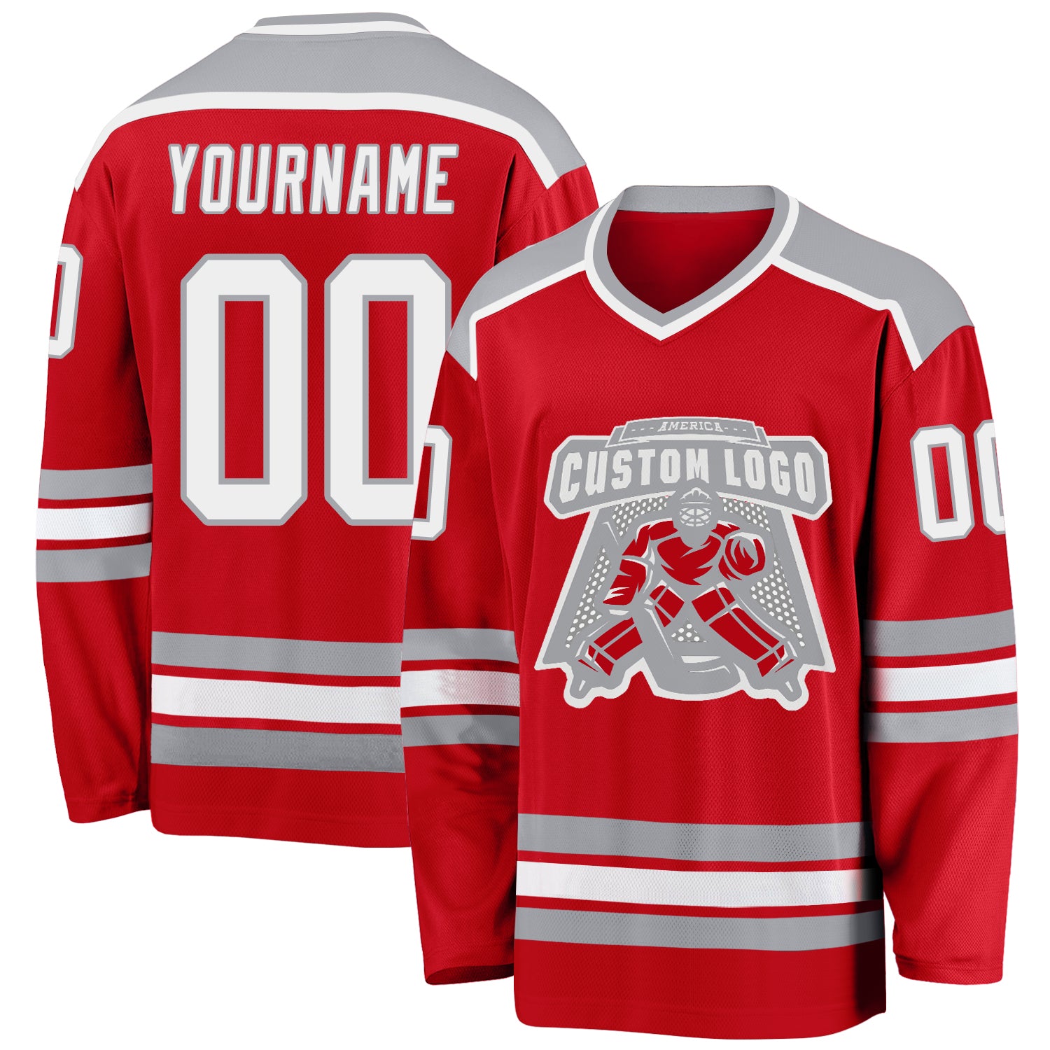 NHL Detroit Red Wings Baseball White Customized Jersey