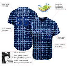Laden Sie das Bild in den Galerie-Viewer, Custom Royal Royal-White 3D Pattern Design Authentic Baseball Jersey
