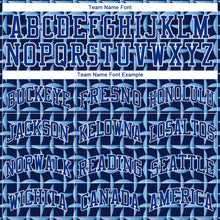 Laden Sie das Bild in den Galerie-Viewer, Custom Royal Royal-White 3D Pattern Design Authentic Baseball Jersey
