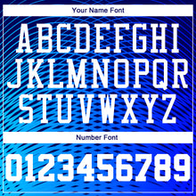 Laden Sie das Bild in den Galerie-Viewer, Custom Royal White-Navy Round Neck Sublimation Basketball Suit Jersey
