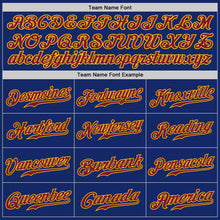 Load image into Gallery viewer, Custom Royal Crimson-Gold Authentic Baseball Jersey
