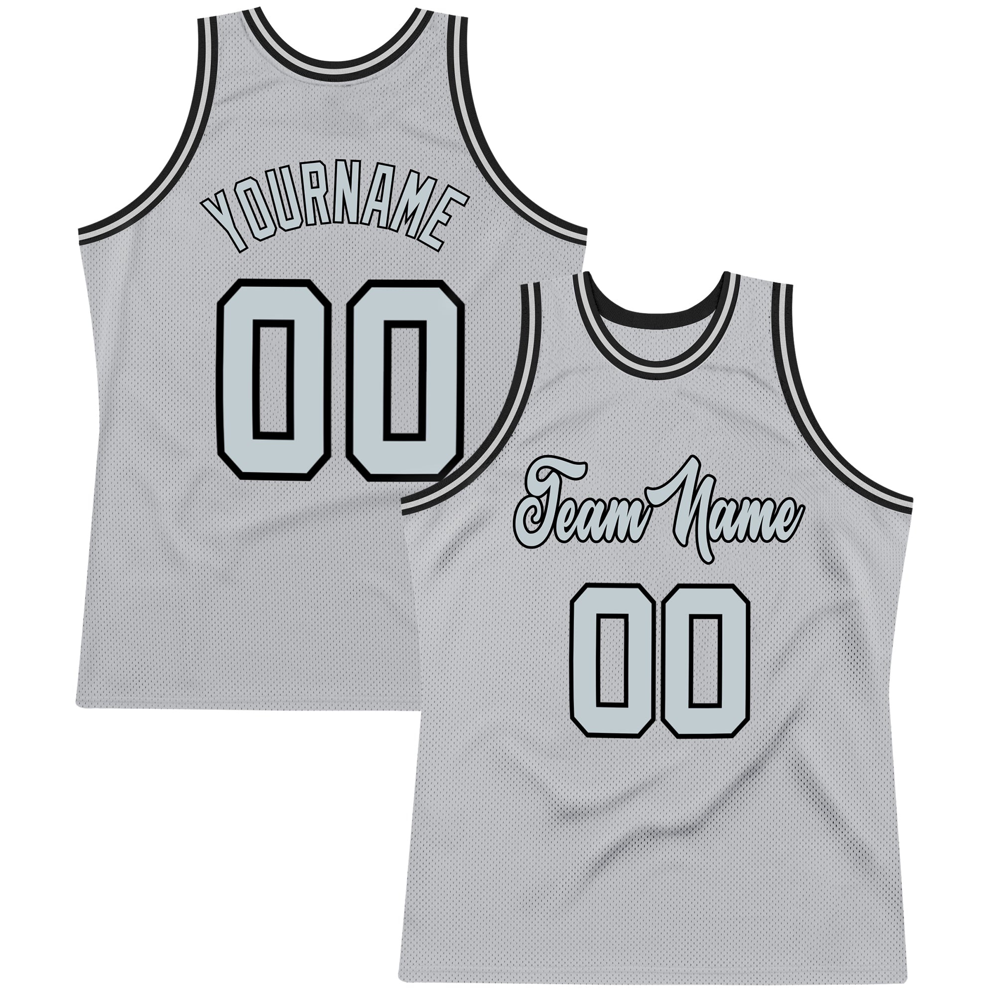 nba jersey gray