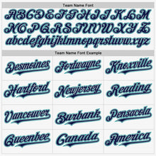 Load image into Gallery viewer, Custom White Navy Gray-Teal Authentic Sleeveless Baseball Jersey
