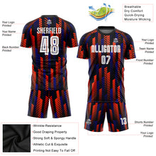 Load image into Gallery viewer, Custom Red White Sublimation Soccer Uniform Jersey
