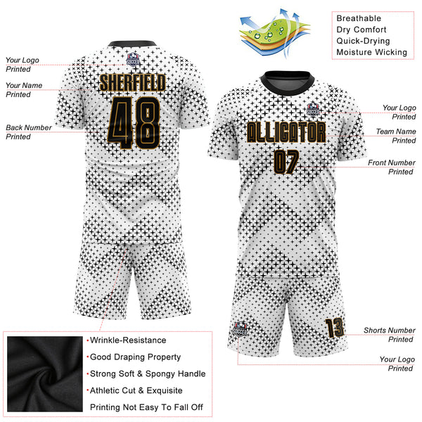 Cheap Custom Siliver Navy-White Sublimation Soccer Uniform Jersey Free  Shipping – CustomJerseysPro