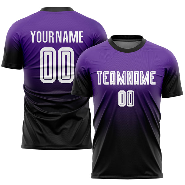 Premium Vector  A black and purple jersey that says'jersey design
