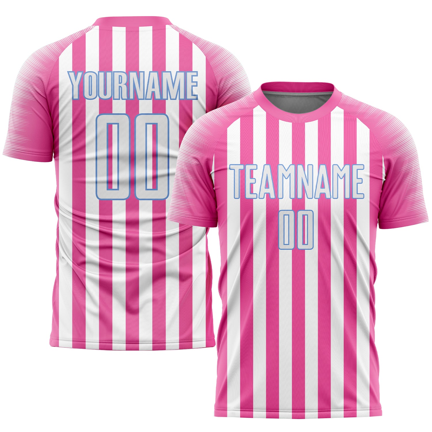 Cheap Custom Pink Purple-White Sublimation Soccer Uniform Jersey Free  Shipping – CustomJerseysPro