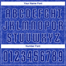 Laden Sie das Bild in den Galerie-Viewer, Custom Royal Royal-White Sublimation Soccer Uniform Jersey
