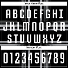 Laden Sie das Bild in den Galerie-Viewer, Custom Black White-Gray Sublimation Soccer Uniform Jersey
