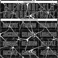 Laden Sie das Bild in den Galerie-Viewer, Custom Black White Sublimation Soccer Uniform Jersey
