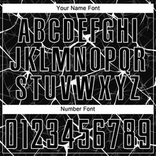 Laden Sie das Bild in den Galerie-Viewer, Custom Black White Sublimation Soccer Uniform Jersey
