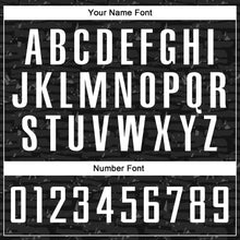 Laden Sie das Bild in den Galerie-Viewer, Custom Black White Sublimation Soccer Uniform Jersey
