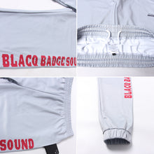 Load image into Gallery viewer, Custom Gray Crimson Fleece Jogger Sweatpants
