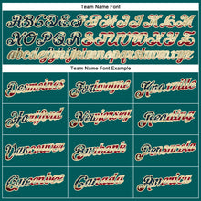 Charger l&#39;image dans la galerie, Custom Teal Vintage USA Flag-City Cream Performance T-Shirt
