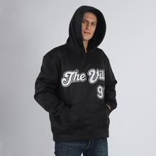 Load image into Gallery viewer, Custom Stitched Black White-Gray Sports Pullover Sweatshirt Hoodie
