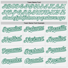 Charger l&#39;image dans la galerie, Custom White Kelly Green Authentic Baseball Jersey
