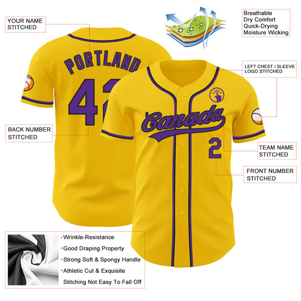 Los Angeles Lakers Baseball Classic Custom Jersey - All Stitched