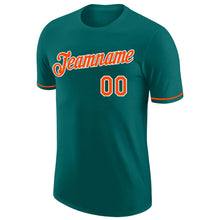 Charger l&#39;image dans la galerie, Custom Aqua Orange-White Performance T-Shirt
