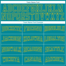 Load image into Gallery viewer, Custom Stitched Aqua Aqua-Gold 3D Pattern Design Sports Pullover Sweatshirt Hoodie
