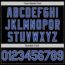 Загрузить изображение в средство просмотра галереи, Custom Black Royal-White Performance T-Shirt
