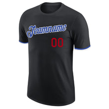Загрузить изображение в средство просмотра галереи, Custom Black Royal-White Performance T-Shirt
