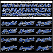 Laden Sie das Bild in den Galerie-Viewer, Custom Black White Pinstripe Royal-Red Authentic Baseball Jersey
