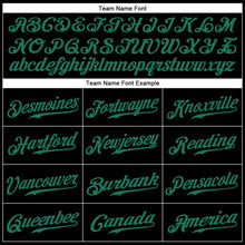 Load image into Gallery viewer, Custom Black Gold-Kelly Green Authentic Baseball Jersey
