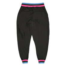 Laden Sie das Bild in den Galerie-Viewer, Custom Black Pink-Light Blue Sports Pants
