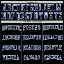 Load image into Gallery viewer, Custom Stitched Black Royal-White Sports Pullover Sweatshirt Hoodie

